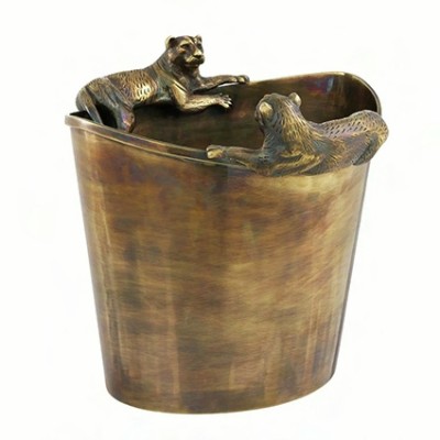 Brass wine bucket